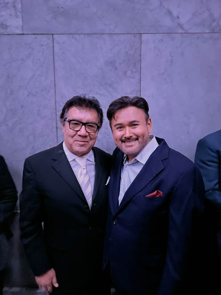 Edmundo Monroy y El Tenor Javier Camarena 